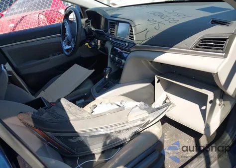 2020 Hyundai Elantra Sel z USA, uszkodzony, nr VIN 5NPD84LF7LH514534